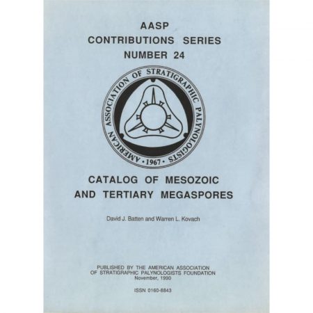 AASP Palynology Contributions Series Volume 24 Cover