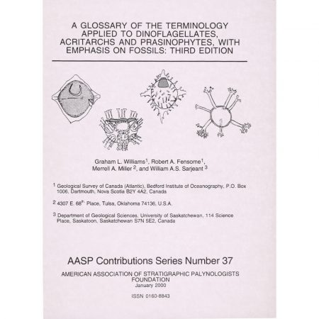 AASP Palynology Contributions Series Volume 37 Cover