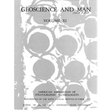 Geoscience and Man Cover Volume IX