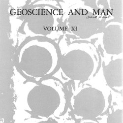 Geoscience and Man Cover Volume XI Detail