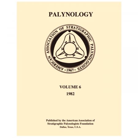 Palynology Journal Cover Volume 6